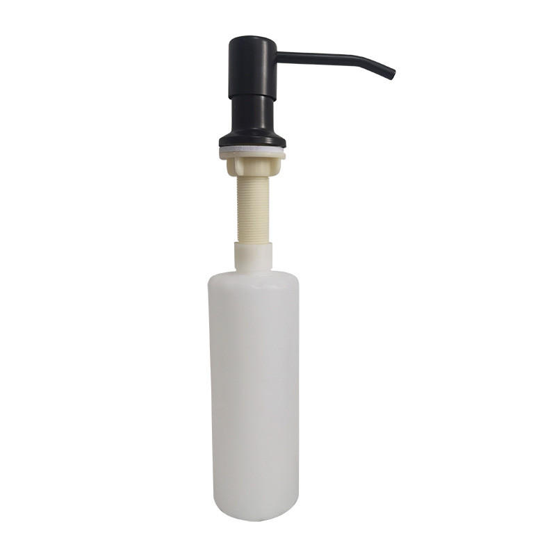 SEIFENSPENDER , 350-ml-Seifenspender für die Küchenspüle - Weiß, Kunststoff (5/26/10cm) - BELZ