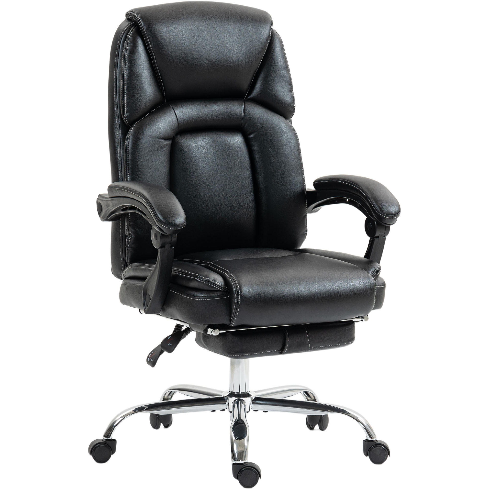BÜROSTUHL Schwarz 66.0/65.0/118.0 cm - Schwarz, Kunststoff (65/118/66cm)