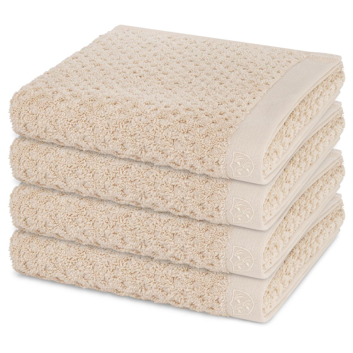 HANDTUCH Harmony 4er-Set - Naturfarben, Textil (50/100cm) - Ross