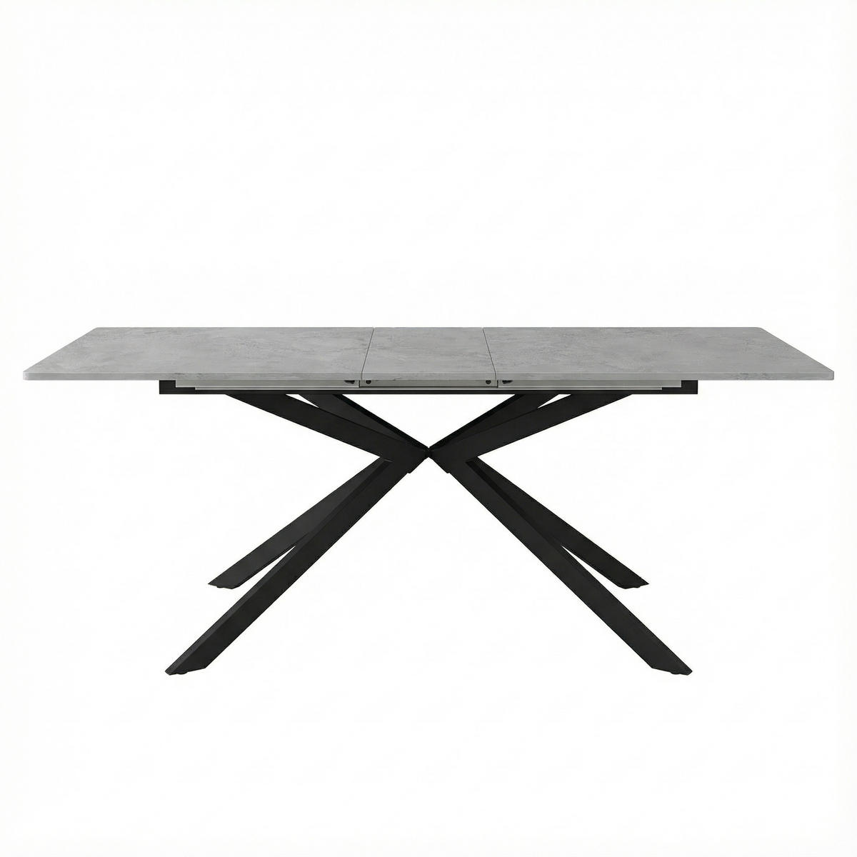 ESSTISCH ausziehbar 150–180 cm in Marmor-Optik - Grau, Holzwerkstoff (70/180/76cm) - Urban Meuble