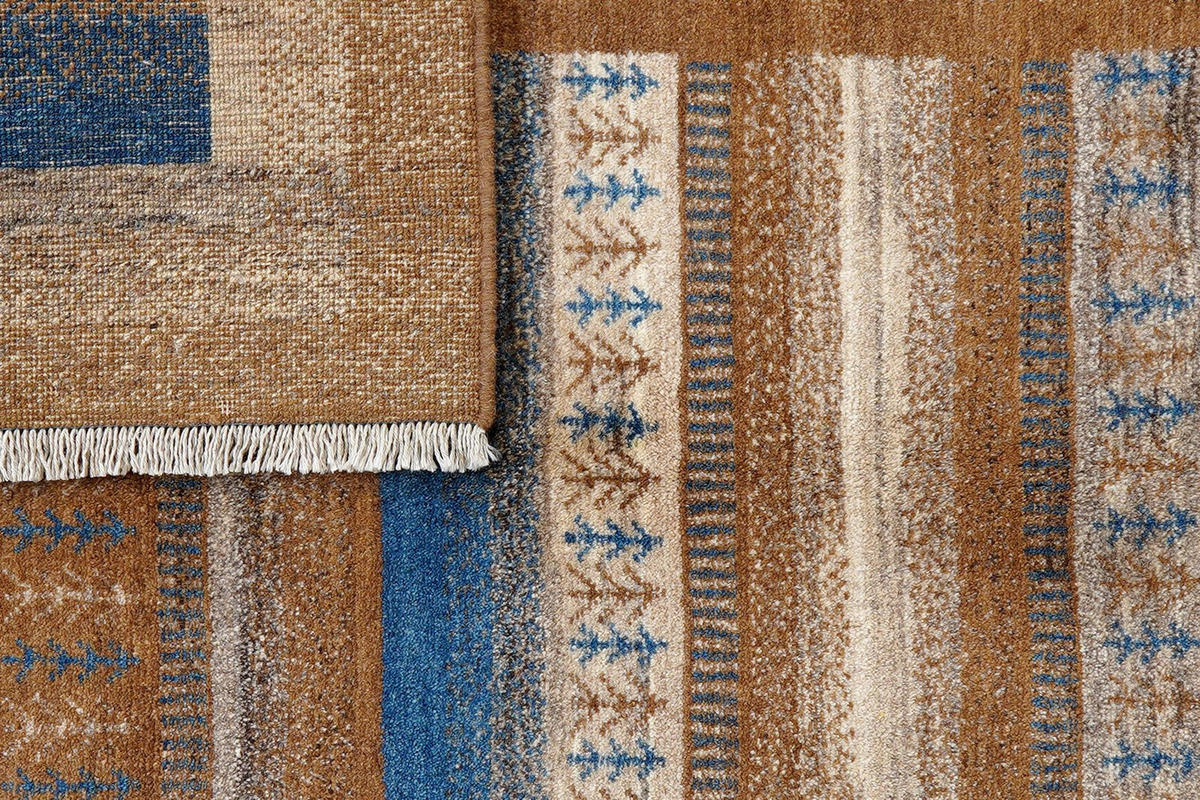 GABBEH-TEPPICH handgeknüpft Sonnat Braun 200/149 cm Schurwolle - Braun, Textil (149/200cm) - Looma