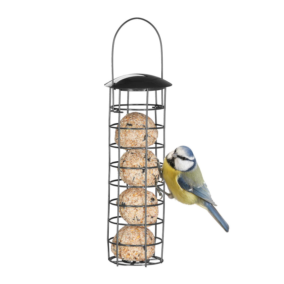 MEISENKNÖDELHALTER - Schwarz, Kunststoff/Metall (8.5/31/8.5cm) - Relaxdays