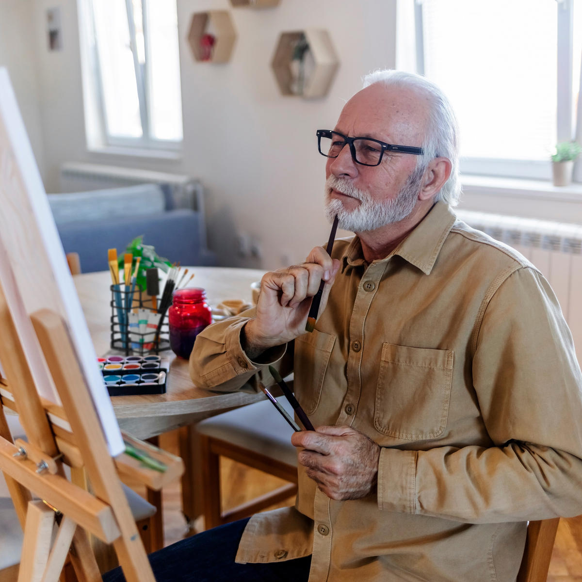 DRŽIAK kefky - čierna, kov (12/12.5/12.5cm) - Relaxdays