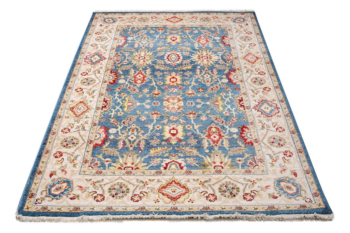 TEPPICH RIVIOLI Blau 240/330 cm - Blau, Textil (240/330cm) - Tapiso