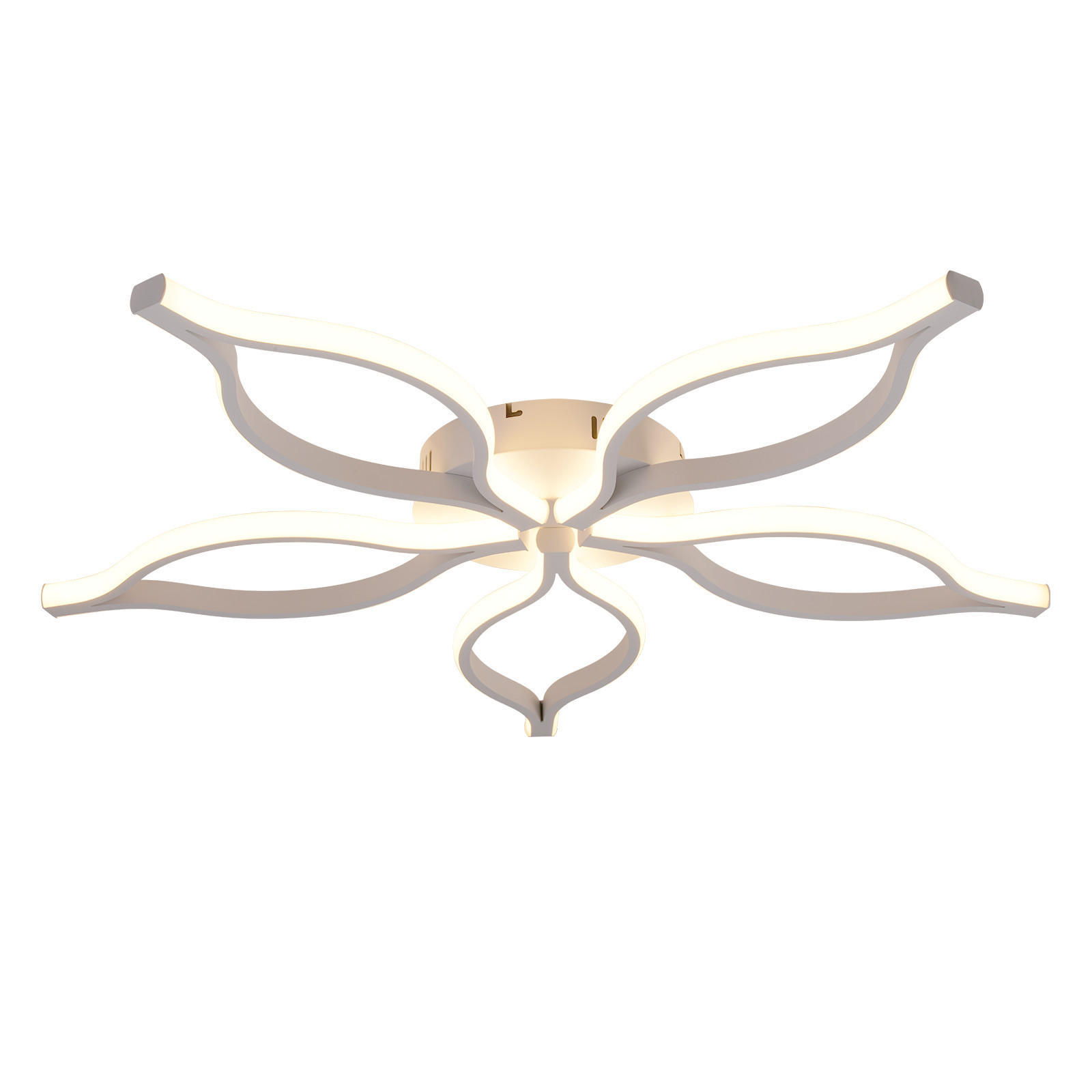 ZMH Led Weiß 38x6x80 cm