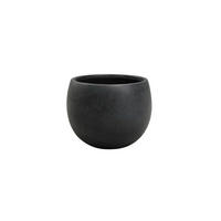 PFLANZTOPF Sandro schwarz | 36X31 - Schwarz, Kunststoff (31cm) - aplanta