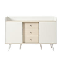 ANRICHTE Weiß-Holzfarben 117.5/39.5/79 cm - Weiß, Holz (117.5/79/39.5cm) - PANGIVO