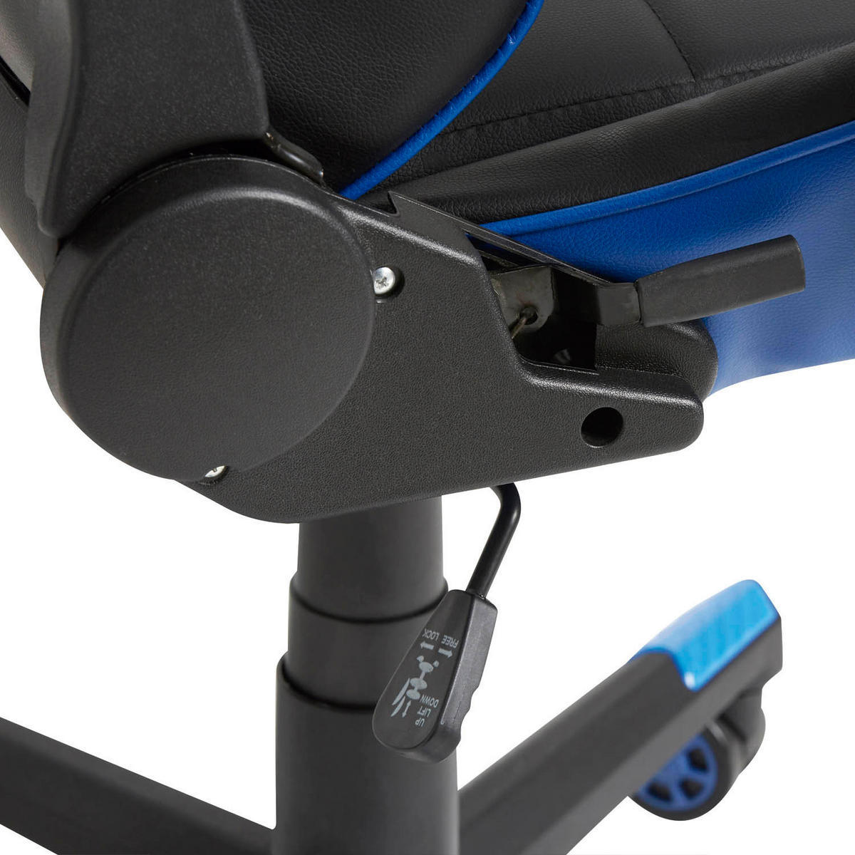 DREHSTUHL Gaming Professioneller Blau - Blau, Fell (70/127/70cm) - VS Venta-stock