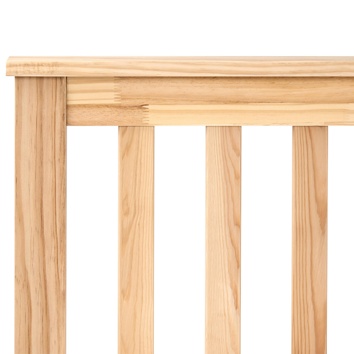 POSTEL s roštem 120/200 cm Borovicové dřevo Světle hnědá Mayenne - světle hnědá, dřevo (120/200cm) - Beliani