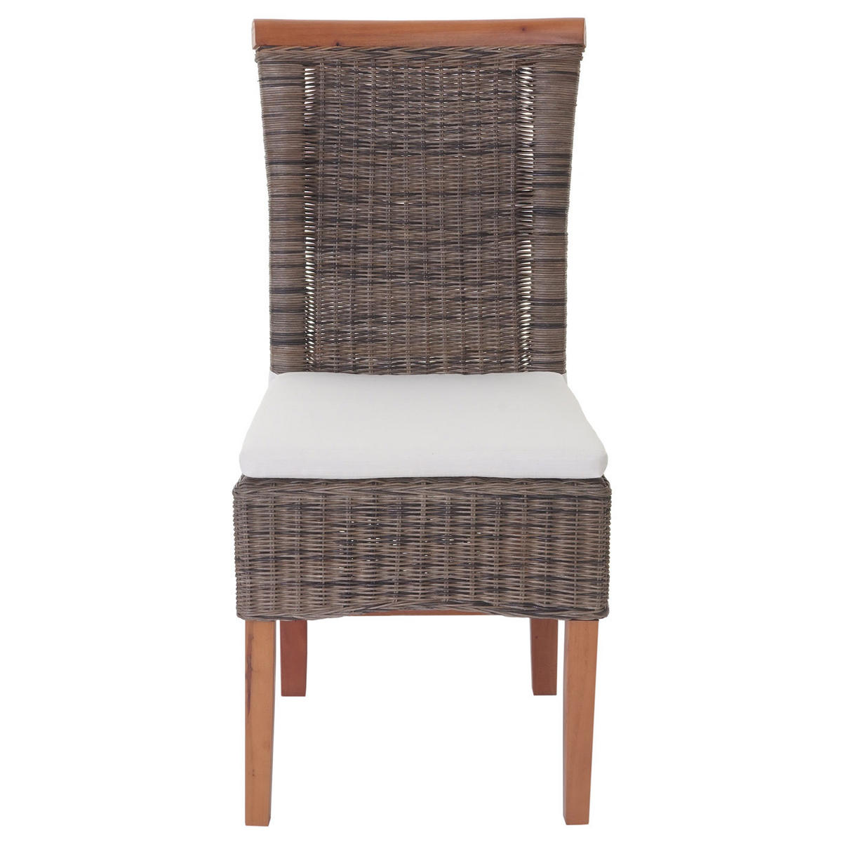 ESSZIMMERSTUHL Braun 2er-Set - Braun, Holz (46/97/59cm) - MCW