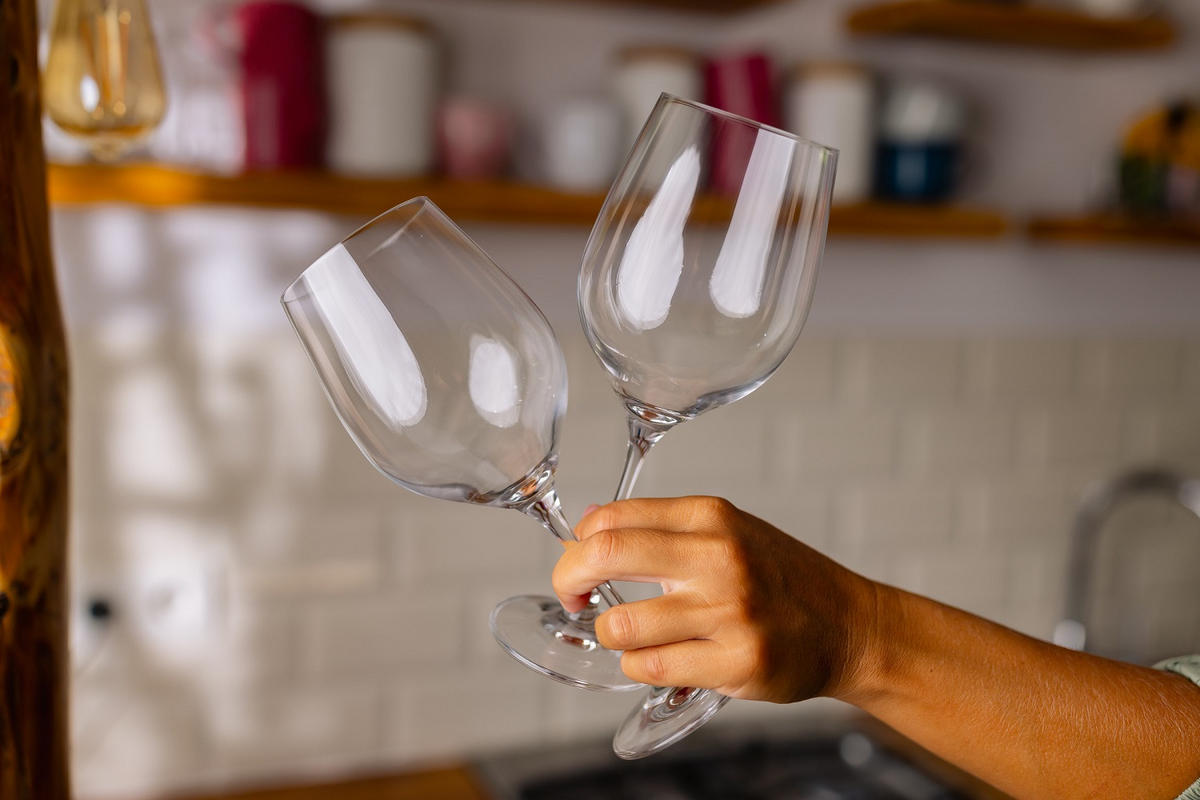 WEISSWEINGLÄSER, 6er-Set, 430 ml - Transparent, Glas (0.43L) - Krosno Glass