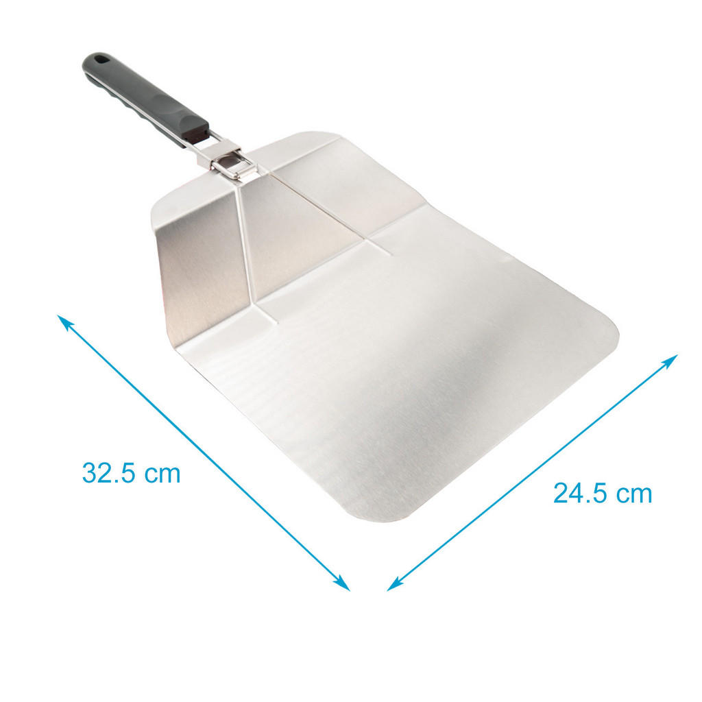 Thumbnail - Intirilife Pizzaschaufel, Silber, Metall, 24.5x6.5x53.5 cm, Kochen, Küchenhelfer, Sonstige Küchenhelfer
