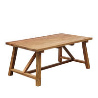 ESSTISCH Roca 180x100cm, Massivholz naturfarben - Naturfarben, Holz (100/180/74cm) - CREEDWOOD