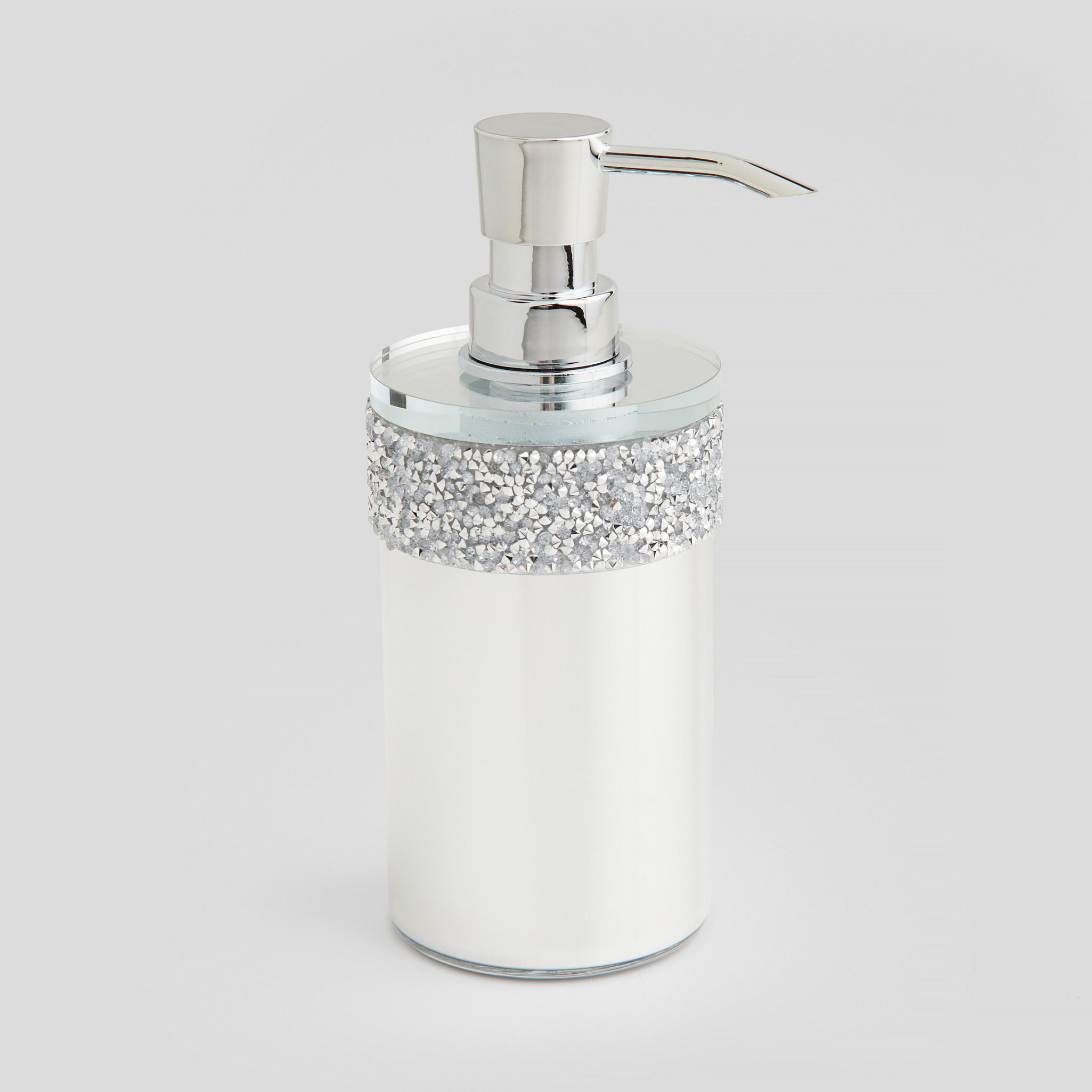 BADSPENDER Versalite - Silberfarben, Glas (8/20/8cm) - home&you