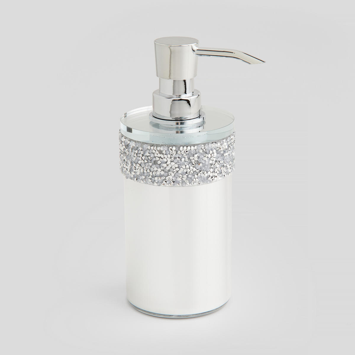 BADSPENDER Versalite - Silberfarben, Glas (8/20/8cm) - home&you