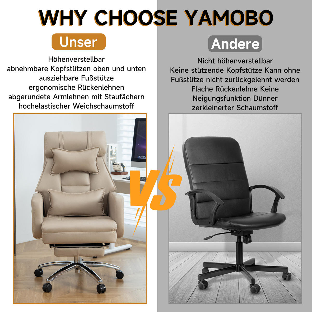 GAMINGSTUHL 155° Liegefunktion, drehbar & höhenverstellbar, Beige Stoffbezug, ausklappbare Fußstütze, 64/76/108 cm,Beige - Beige, Textil (64/108/76cm) - Redom