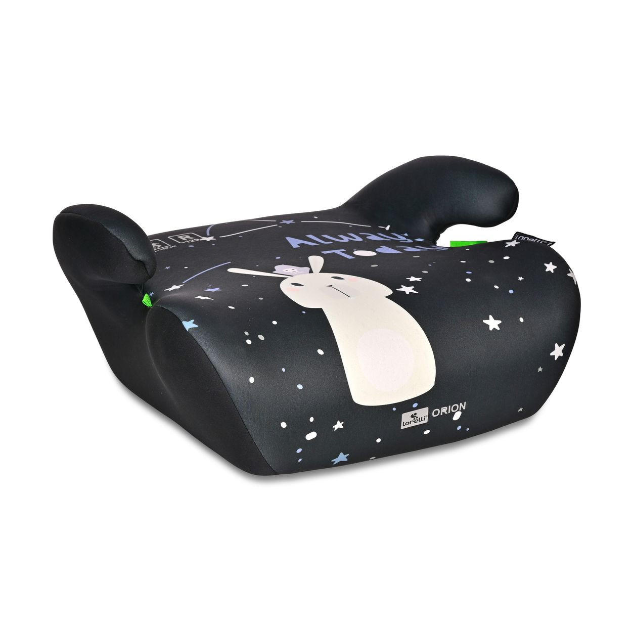 KINDERSITZE i-Size Orion schwarz (125-150cm) Boostersitz, Bezug waschbar - Schwarz, Kunststoff (41/20/37cm) - Lorelli
