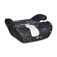 KINDERSITZE i-Size Orion schwarz (125-150cm) Boostersitz, Bezug waschbar - Schwarz, Kunststoff (41/20/37cm) - Lorelli