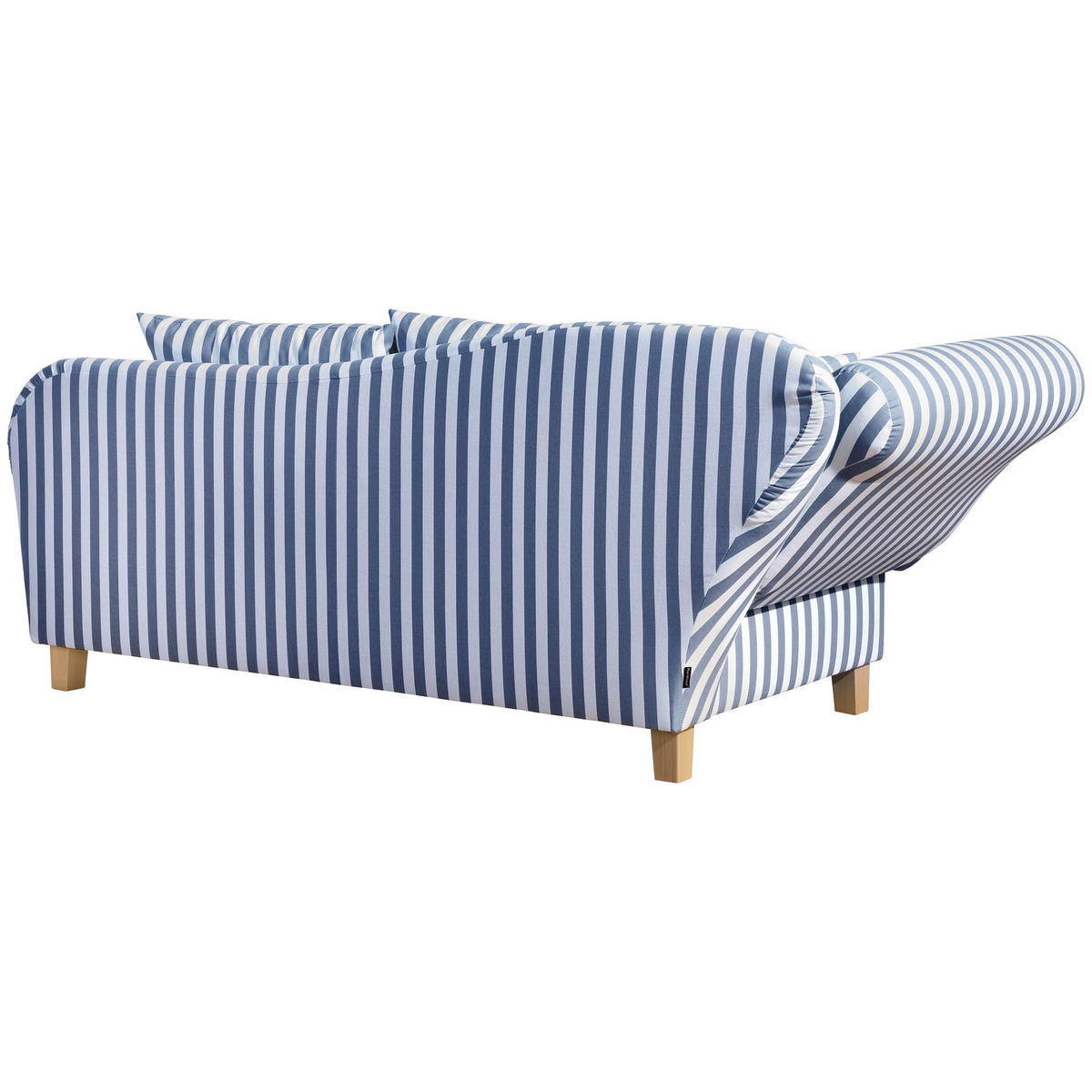 RECAMIERE Armlehne links Katia Flachgewebe blau - Blau, Kunststoff (190/82/88cm) - 58aufmkessel
