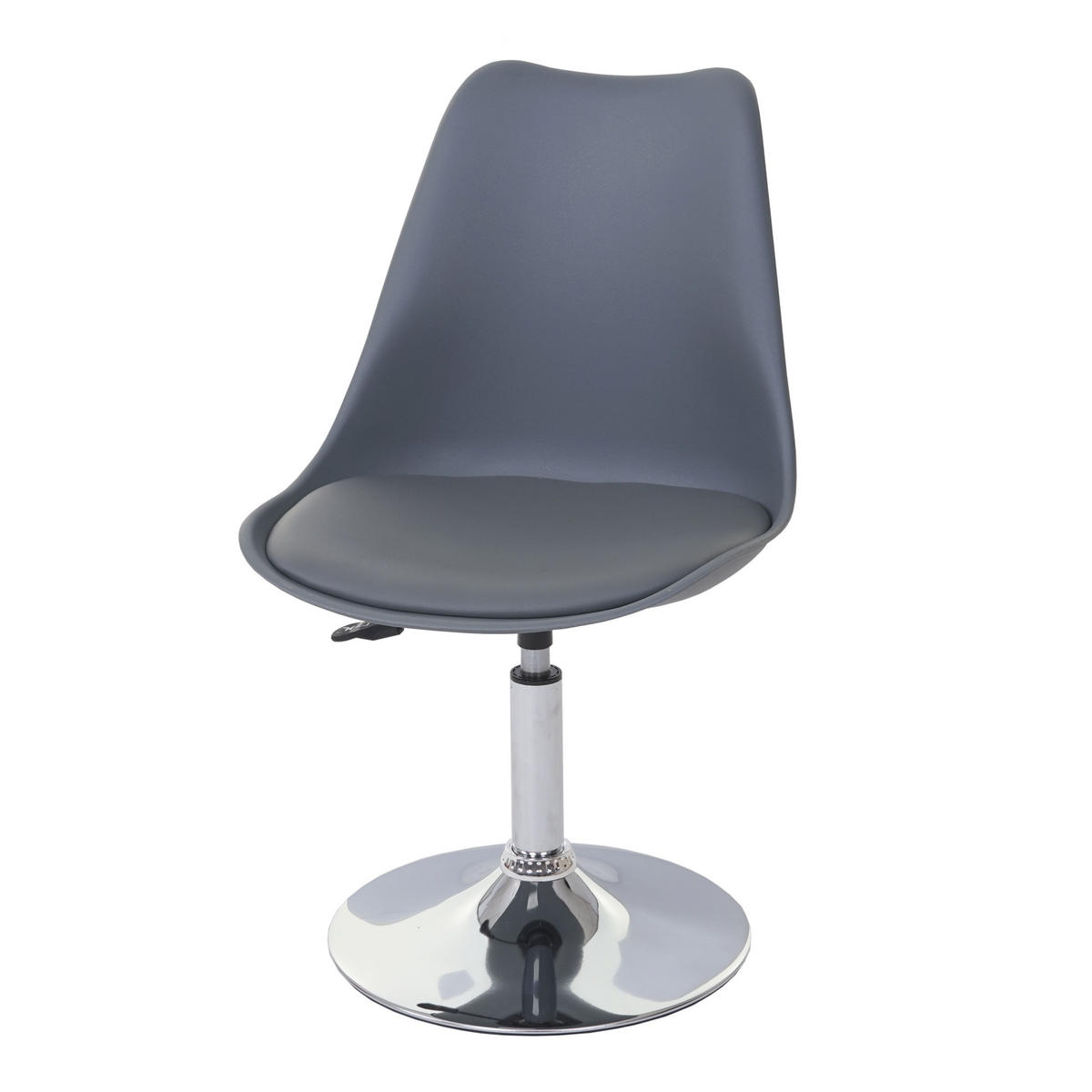 ESSZIMMERSTUHL Grau 6er-Set - Dunkelgrau/Grau, Textil (48/80/54cm) - Jamb