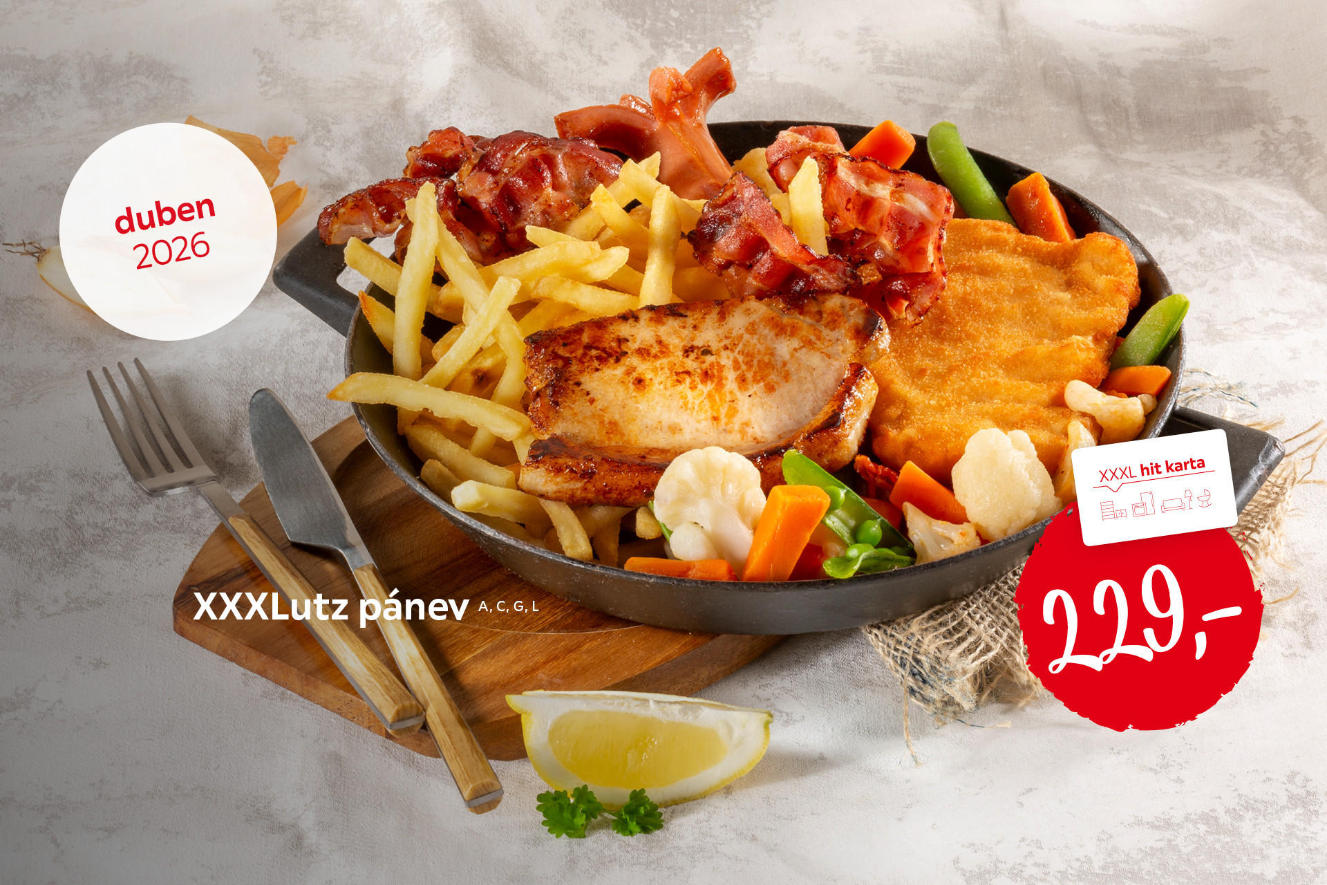 XXXLutz pánev - 229 Kč