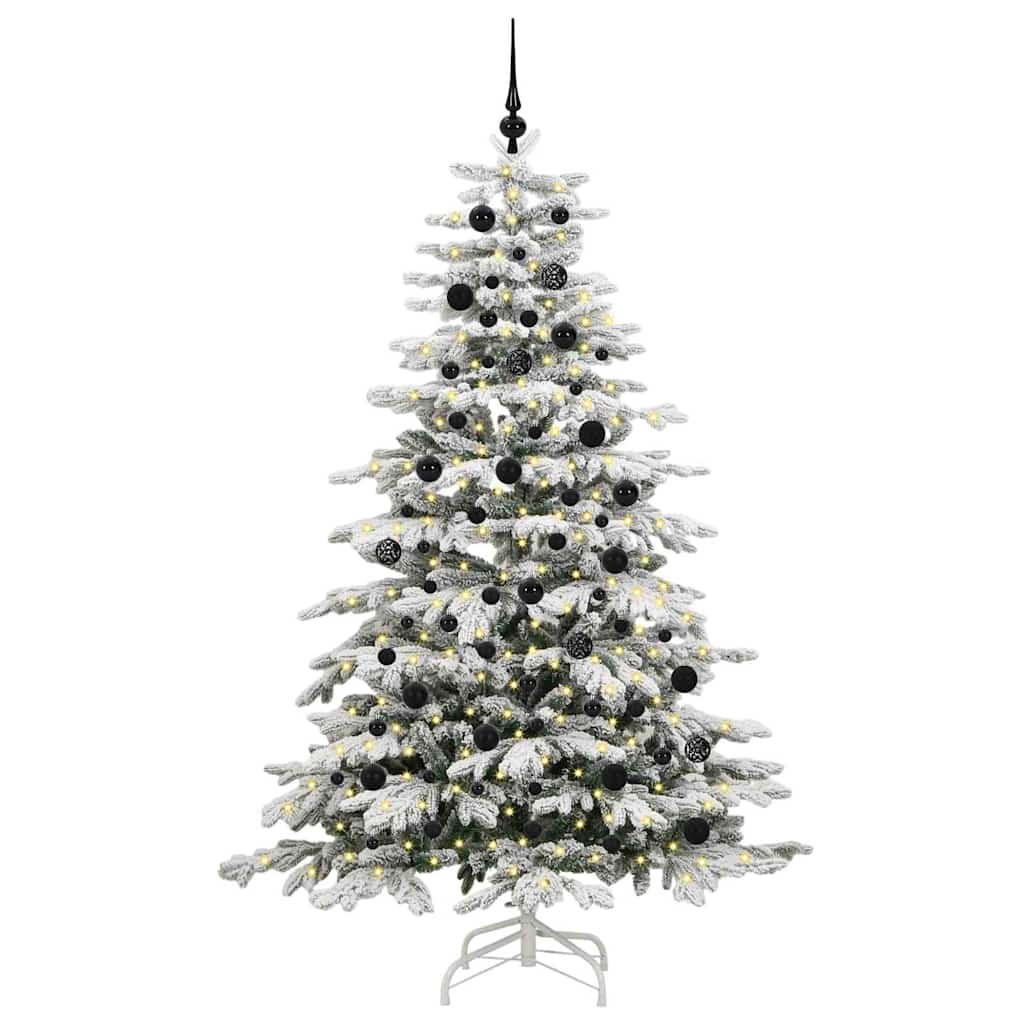 vidaXL Weihnachtsbaum Weiß 210 cm