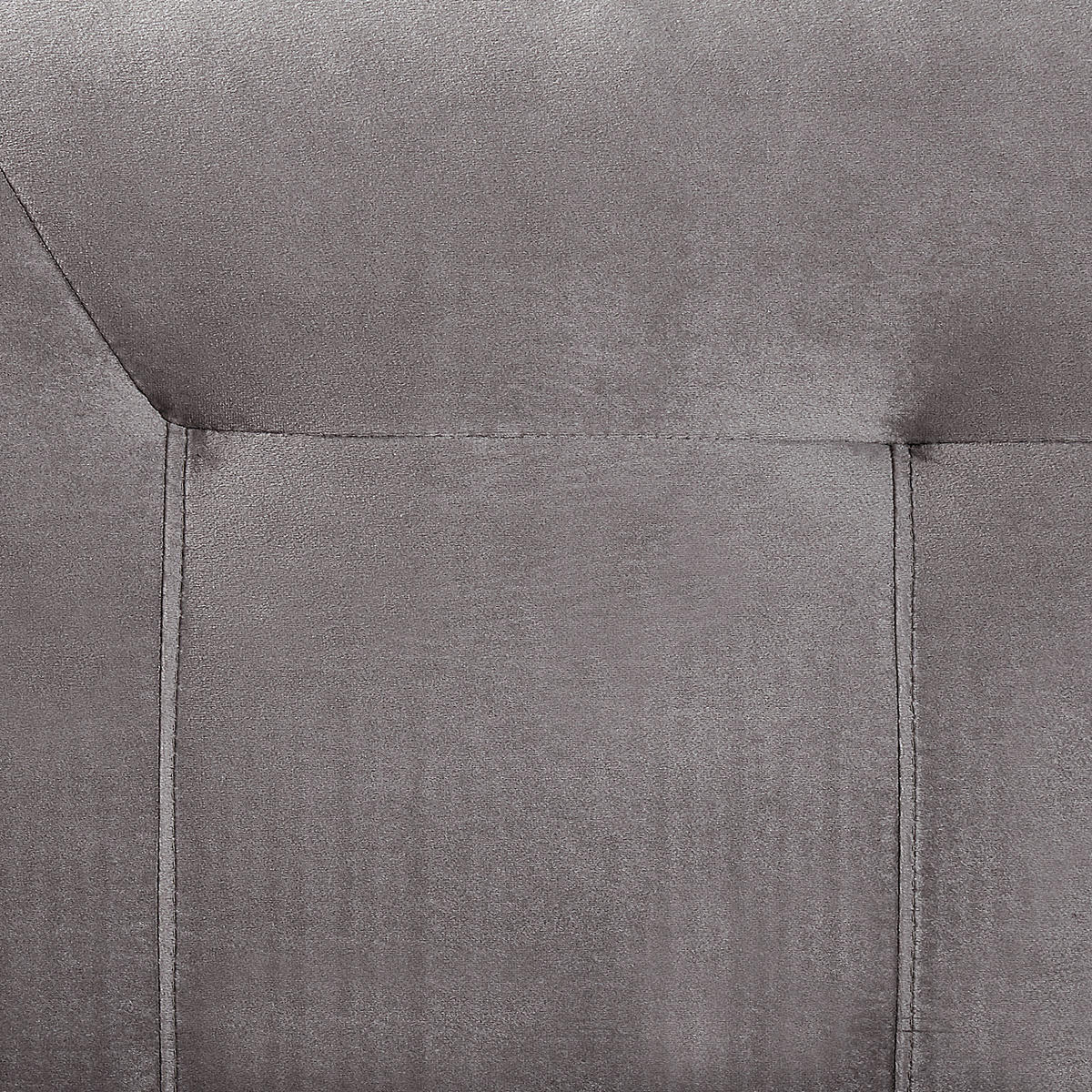 BOXSPRINGBETT 160/200cm Grau Marquise - Grau, Textil (160/200cm) - Beliani