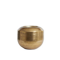 TOPF Louie Gold Ø53/41 cm - Goldfarben, Metall (53/41cm) - Light & Living