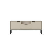 NÍZKA SKRÍŇKA Austin béžová, čierna 33/56,4/135 cm - čierna/béžová, kompozitné drevo (33/56/135cm) - RAUMHIRSCH FURNITURE