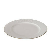 SPEISETELLER Kelly Ø 26,5 cm - Weiß, Keramik (26.5cm) - Boltze Home