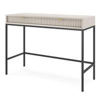 KONSOLE Kaschmir NEW Schwarz - Ecru, Holzwerkstoff (104/104/77cm) - Sepro Meble