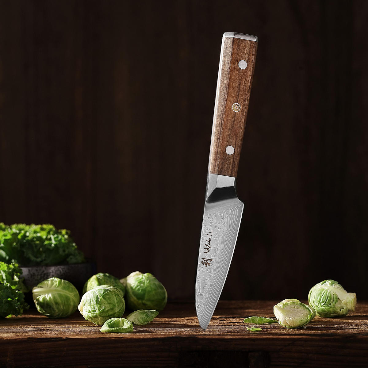 OFFICEMESSER 8,5 cm - Braun, Metall (20cm) - Wakoli