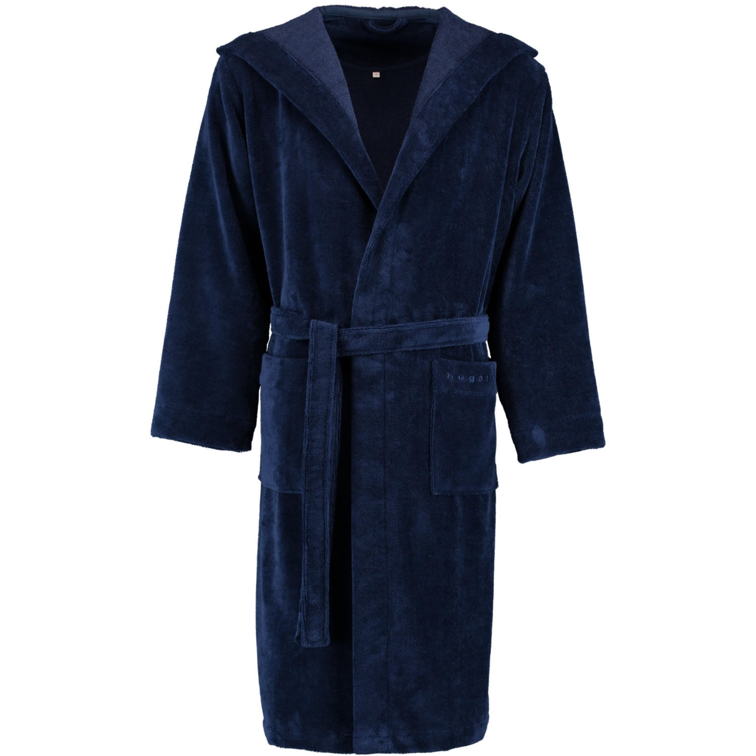 BADEMANTEL HERREN KAPUZE ROBERTO MARINE BLAU - 493 - Blau, Textil (Mnull) - Bugatti