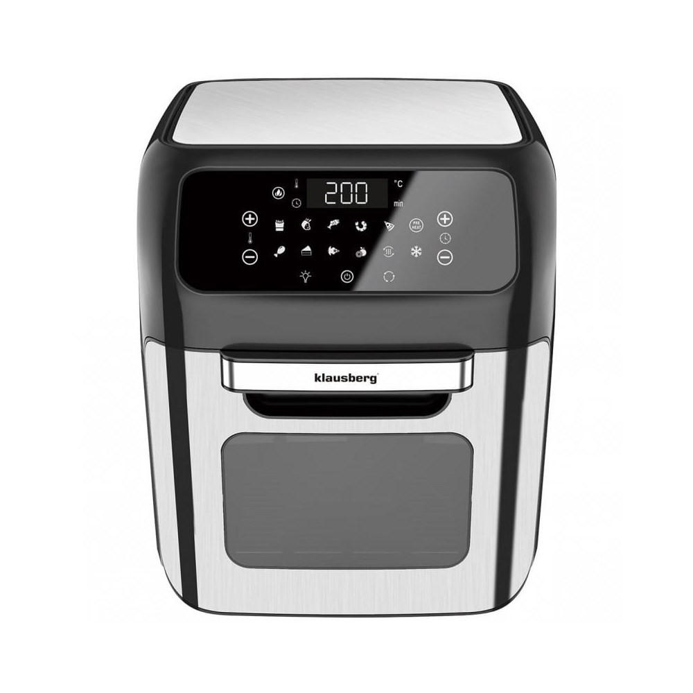 FETTFREIE Fritteuse 12l 1800w KB7557 - Weiß, Metall (33/37.5/36cm) - Klausberg 