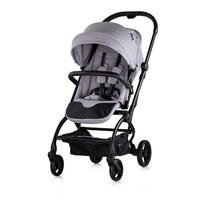 KINDERWAGEN Revolut grau Sitz 360 Grad drehbar, verstellbar, EVA-Reifen - Grau, Metall (57/48/109cm) - Chipolino