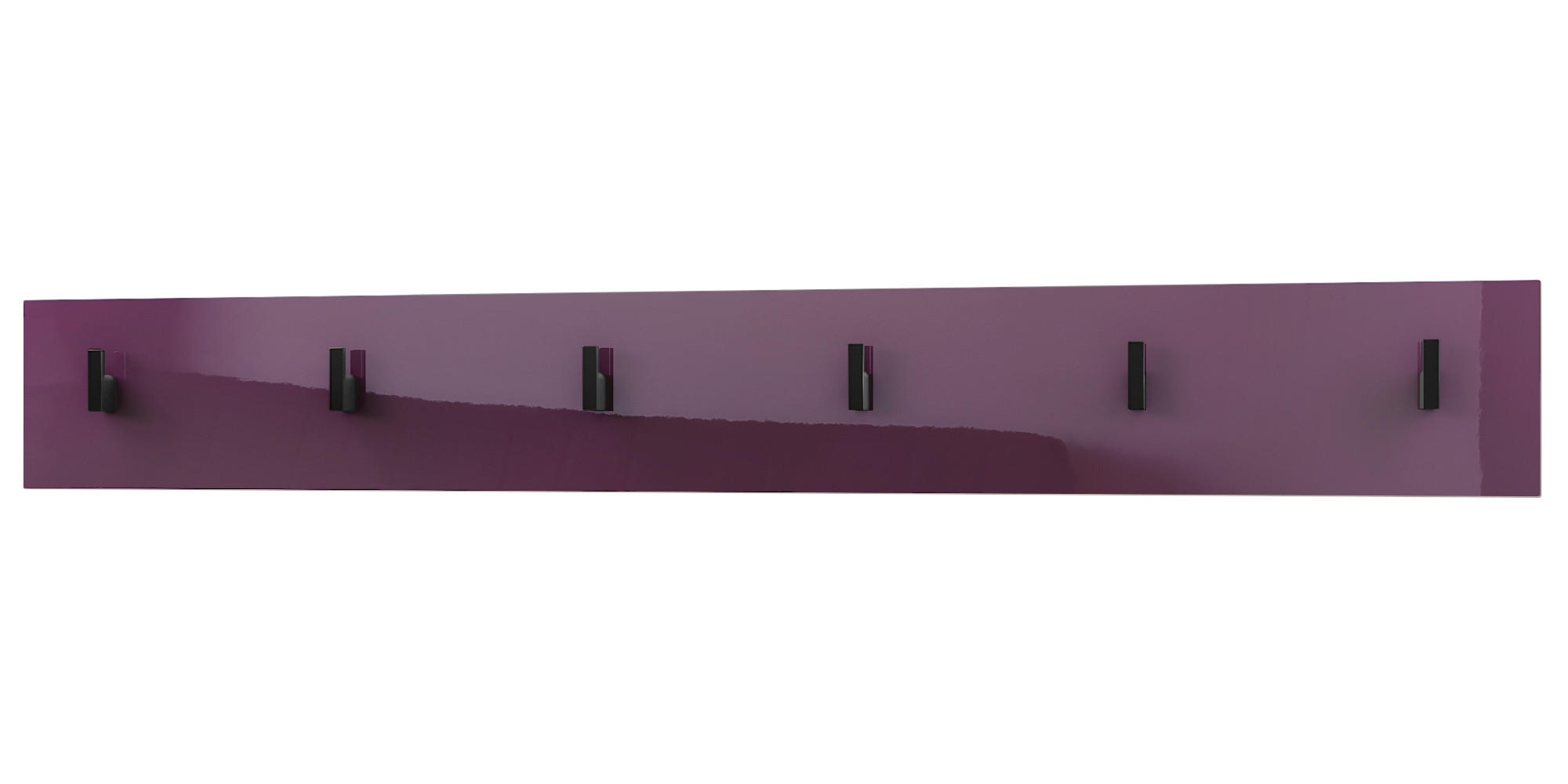 Vladon Garderobenpaneel Brombeere 110.5x14.5x3.5 cm
