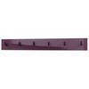 GARDEROBENPANEEL Linea Brombeer Hochglanz - Brombeere, Holzwerkstoff (110.5/14.5/3.5cm) - Vladon