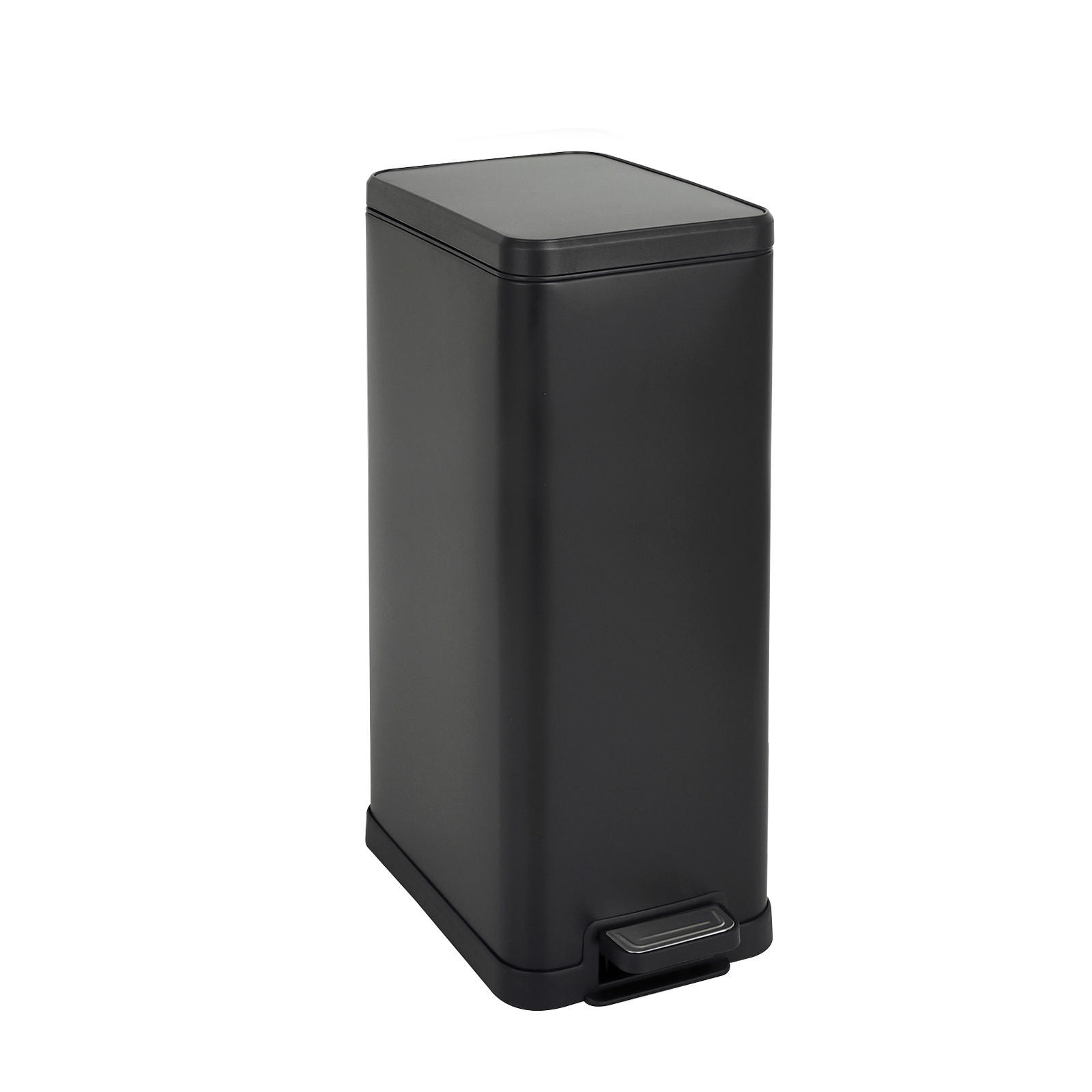 MÜLLEIMER STM18 18L Schwarz - Schwarz, Metall (20/53.5/36cm) - SVITA
