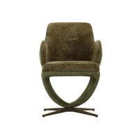 STUHL 100% Polyester 58 x 62 x 86 cm grün POLSTERSTÜHLE #01 - Grün, Kunststoff (58/86/62cm) - Massivmoebel24