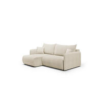 ECKSOFA Calgary - Creme, Holzwerkstoff/Textil (207/148cm) - Fun Möbel