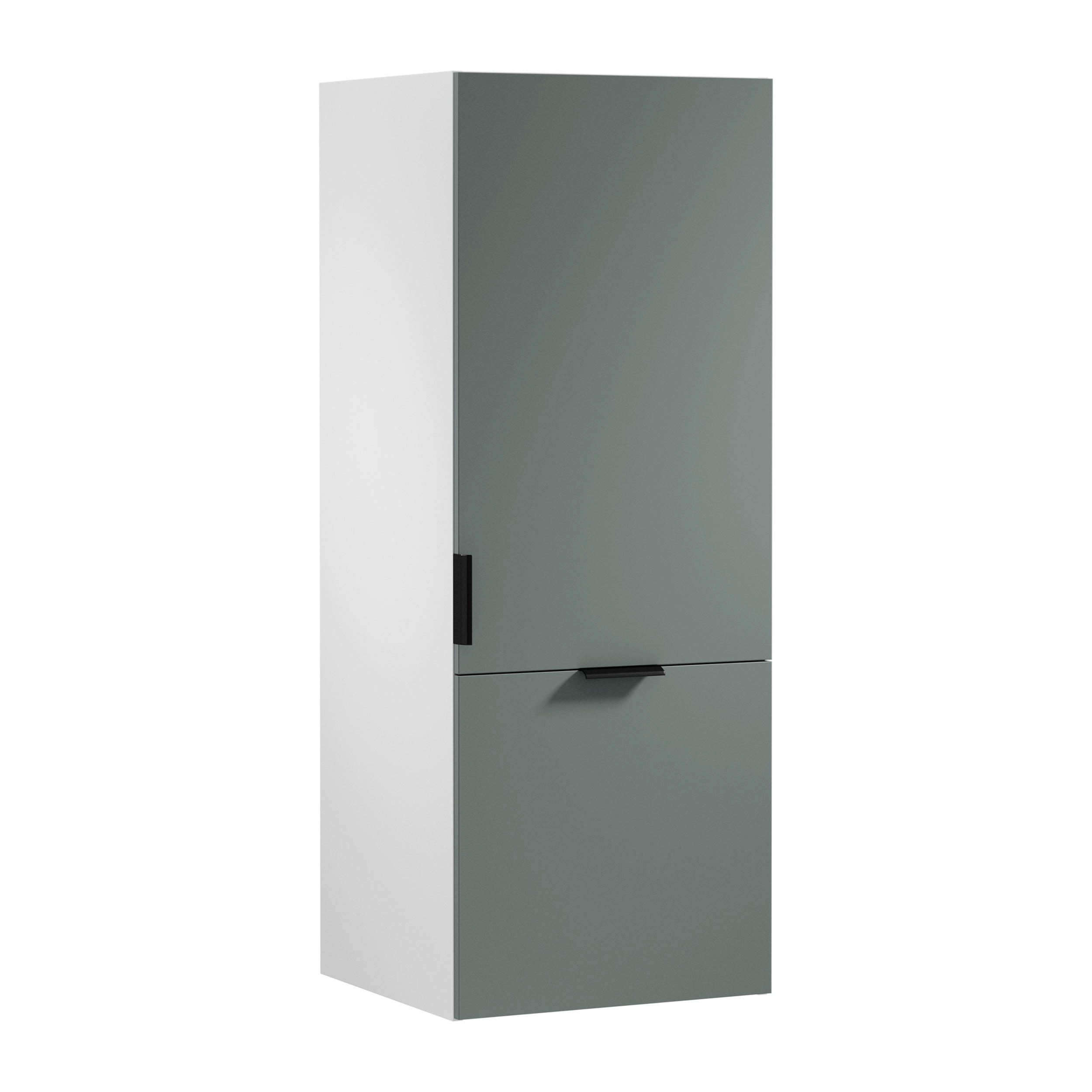AUFSATZSCHRANK N60N – Sorento Weiß Grün – Weiß / Grün - Weiß/Grün, Holzwerkstoff (60/158/58cm) - ROYAL24_MARKT