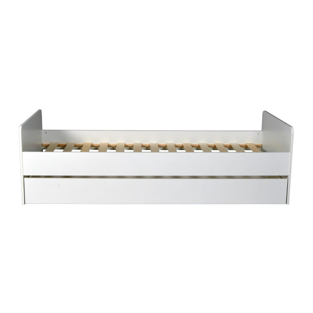 AUSZIEHBETT BALI / 90 x 200 cm - Weiß - Weiß, Holzwerkstoff (90/200cm) - Weber Industries