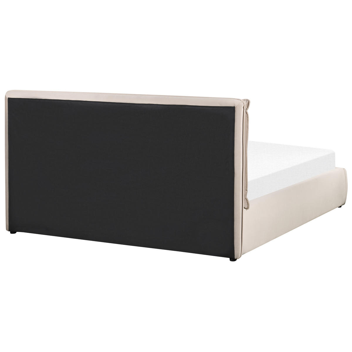 BETT 160/200 cm Beige Bajonna - Beige, Textil (160/200cm) - Beliani