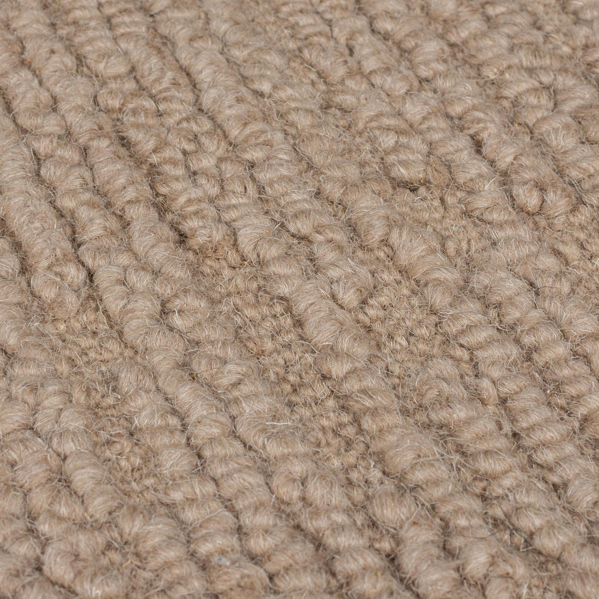 WOLLTEPPICH Boucle, Unifarben, Strapazierfähig, natürlich & pflegeleicht Natur Rechteckig 200x290 - Beige, Textil (290/200cm) - KADIMA DESIGN