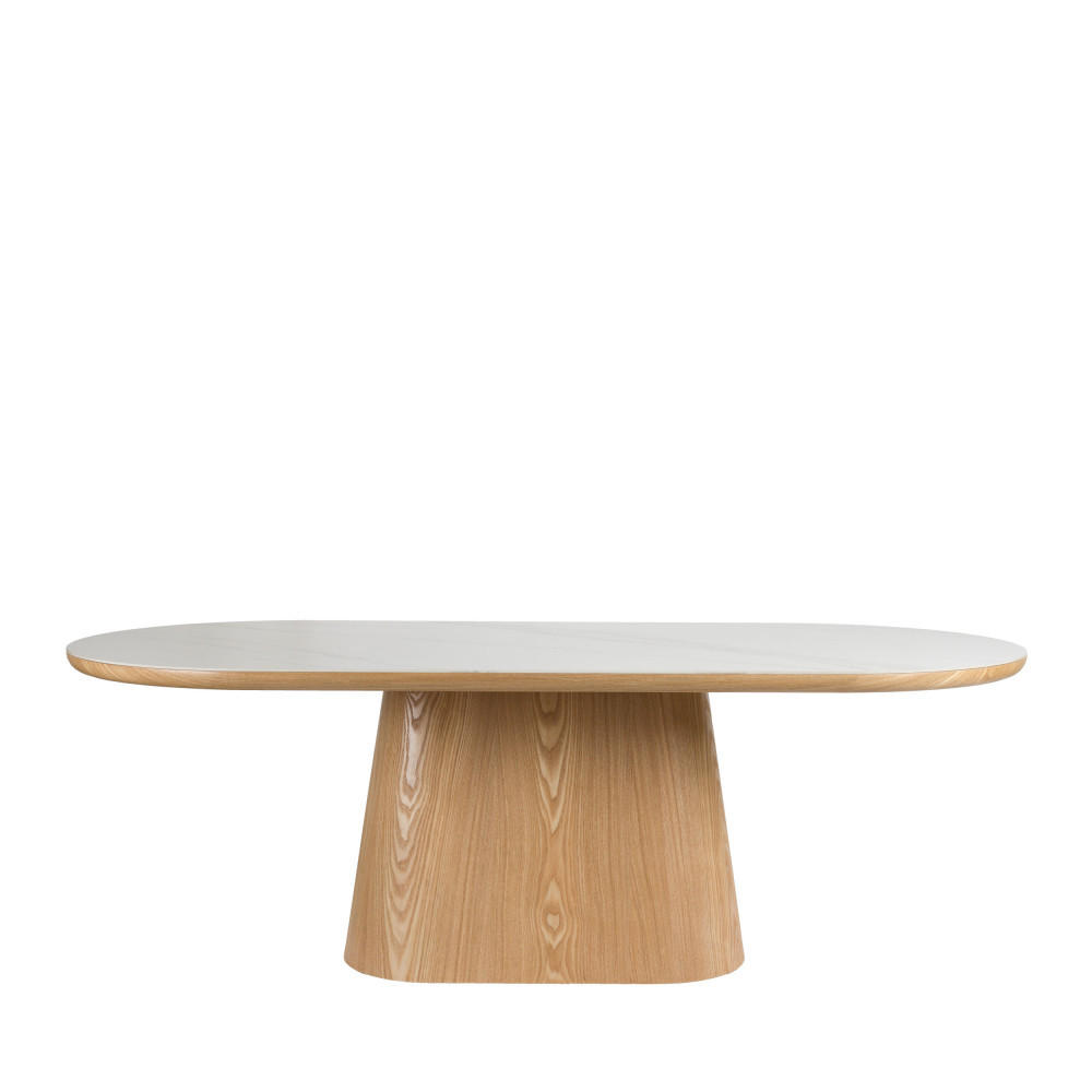 ESSTISCH - Klares Holz - Eschefarben, Holz (200/90/77cm) - Drawer