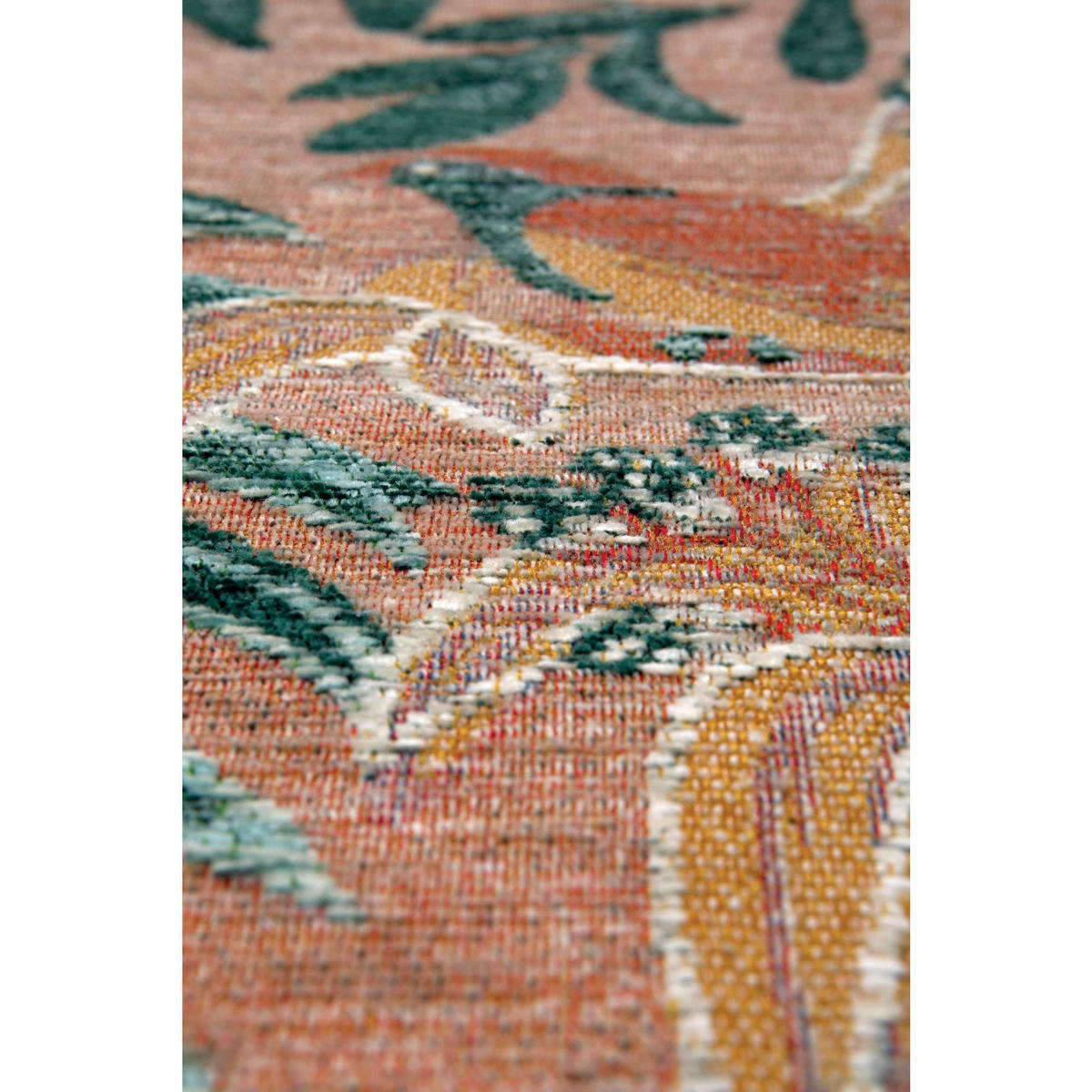 TEPPICH Nona pfirsich 67 x 200 x 1 cm - Rosa, Textil (67/200cm) - Vivaraise