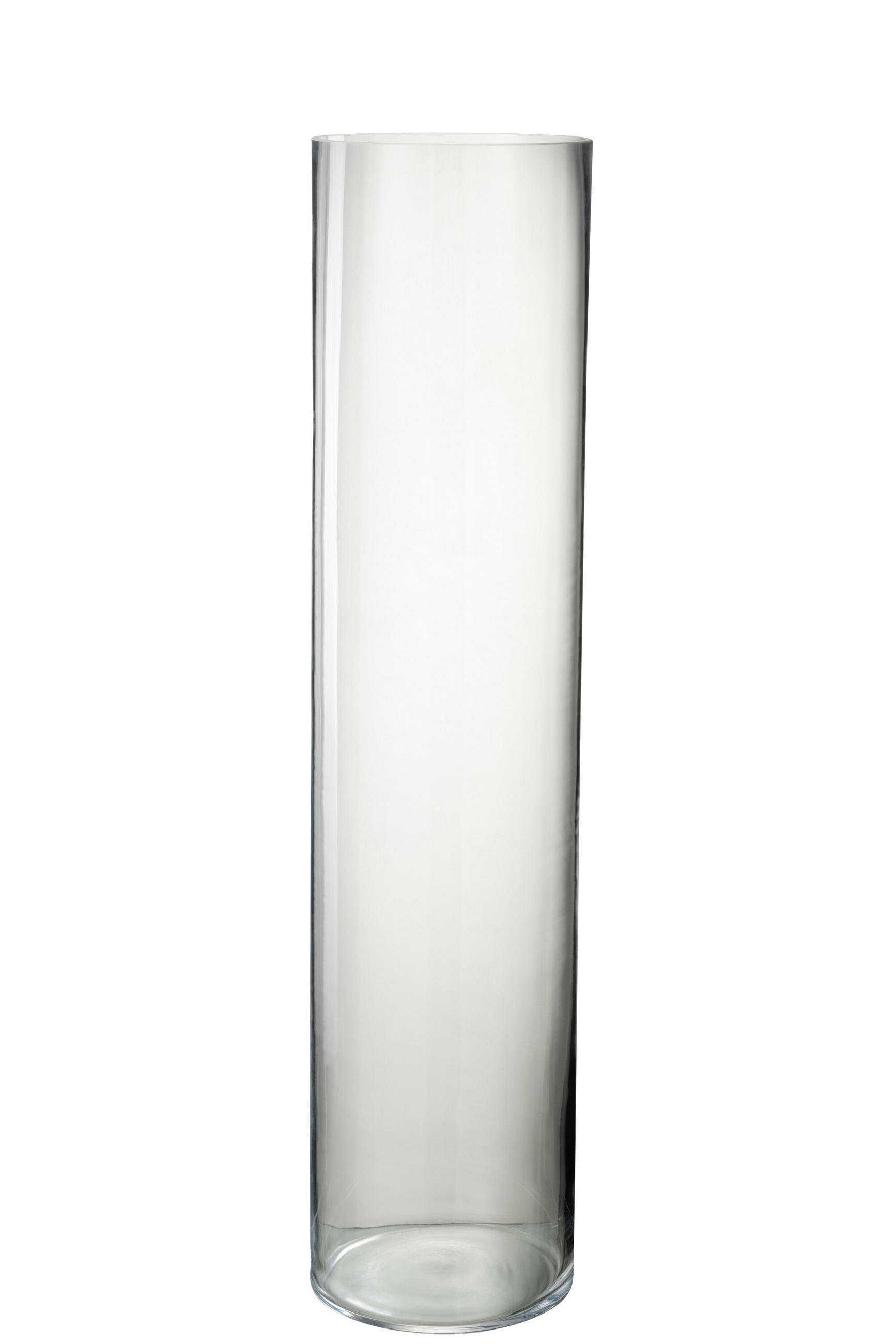 VASE ZYLINDER - Glas - Transparant - Ø 15,5 cm - Transparent, Glas (15.5/68cm) - J-Line