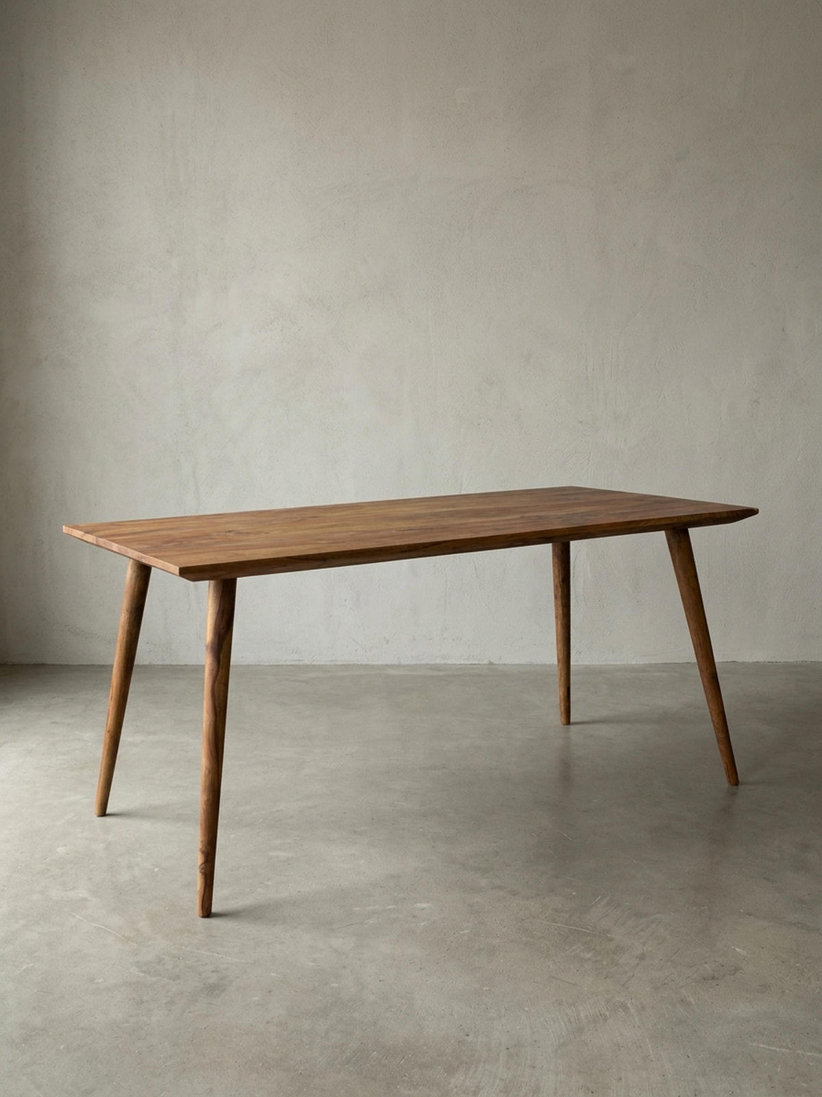 ESSTISCH Massivholz Braun Landhausstil Handgefertigt, Braun 160x80x76 cm - Braun, Holz (80/160/76cm) - KADIMA DESIGN