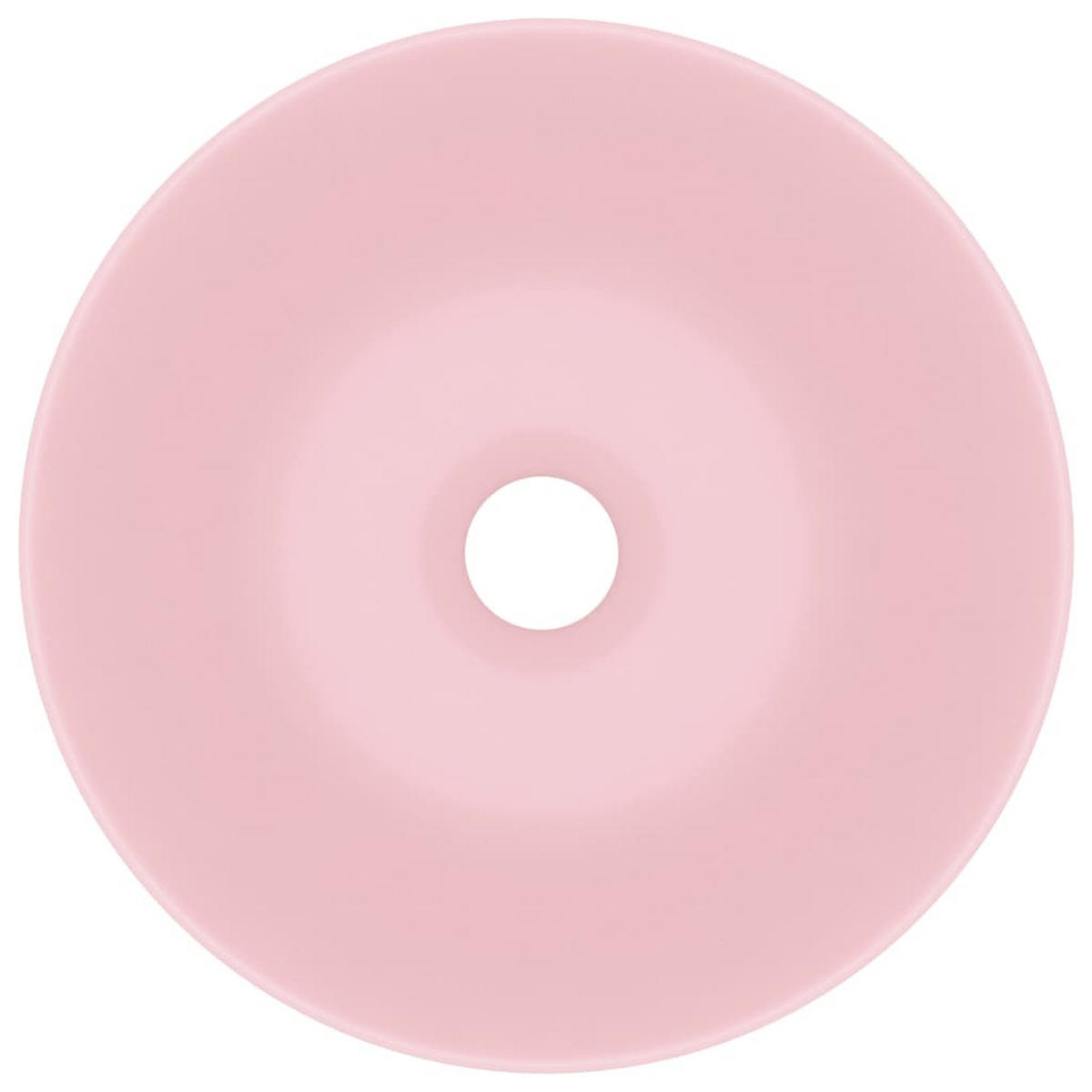 WASCHBECKEN Langlois 28/28/10 cm - Pink, Keramik (28/10/28cm) - Nettlife