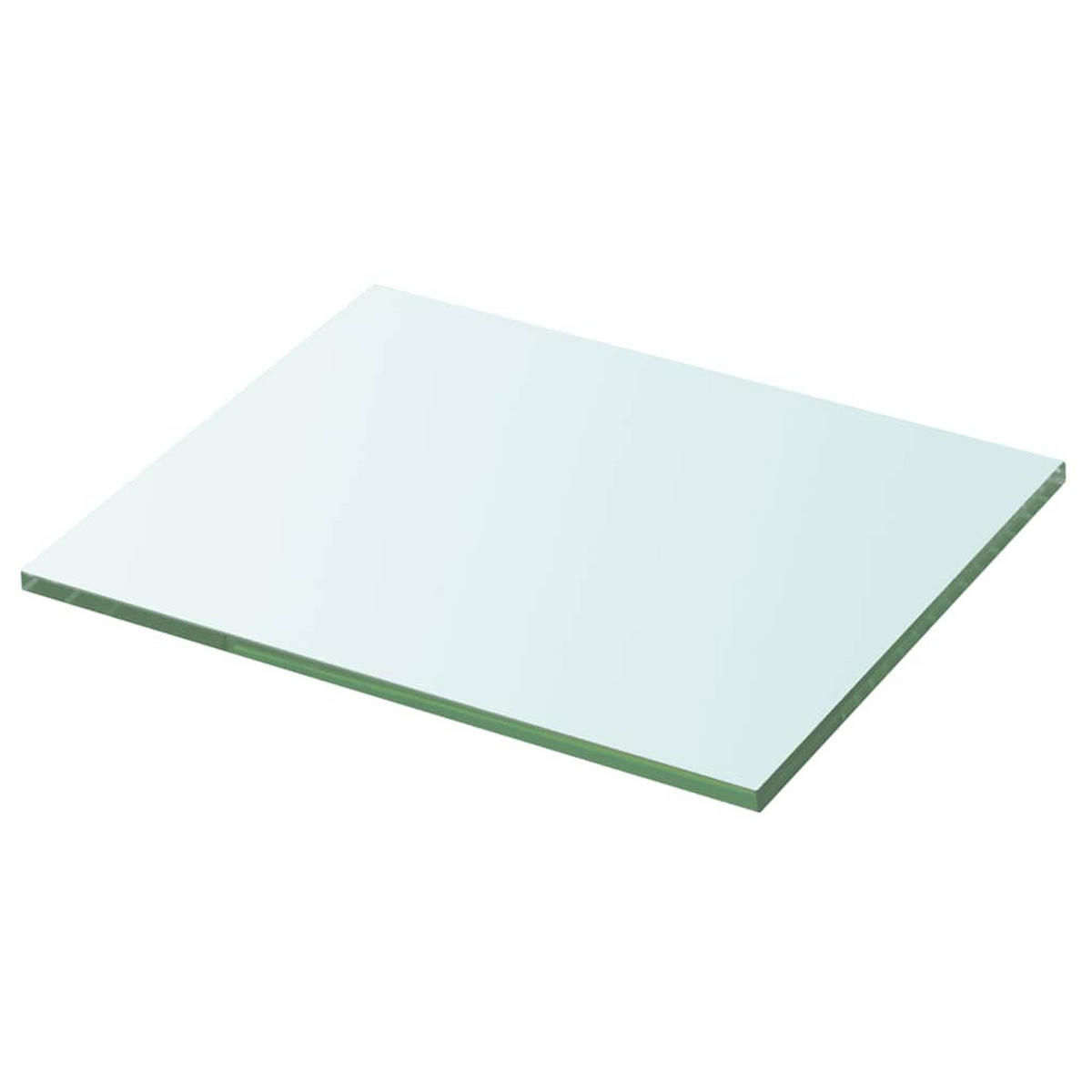 WANDBOARD 20/25/0,8 cm aus Glas Transparent - Transparent, Glas (25/0.8/20cm) - vidaXL